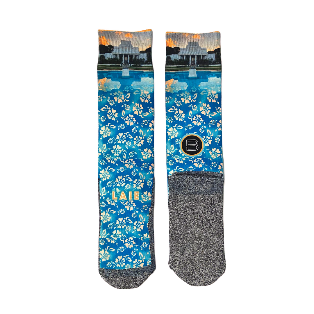 The Laies LDS Temple Themed Socks by BOMSocks