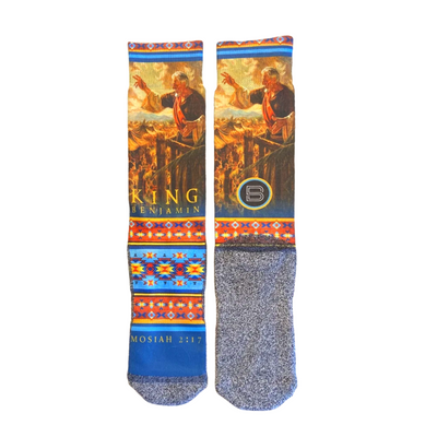 The Teancums BOMSocks  Book of Mormon Themed Socks