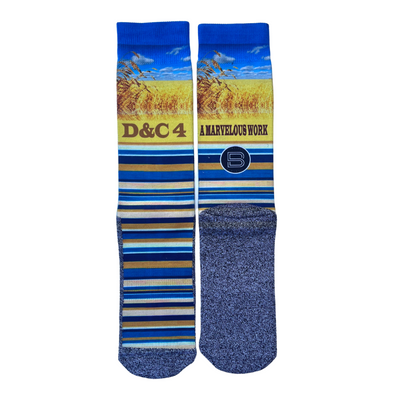D&C 4 LDS Scripture themed Socks by BOMSocks