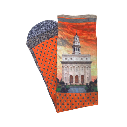 The Nauvoos - Temple Scripture Crew Socks