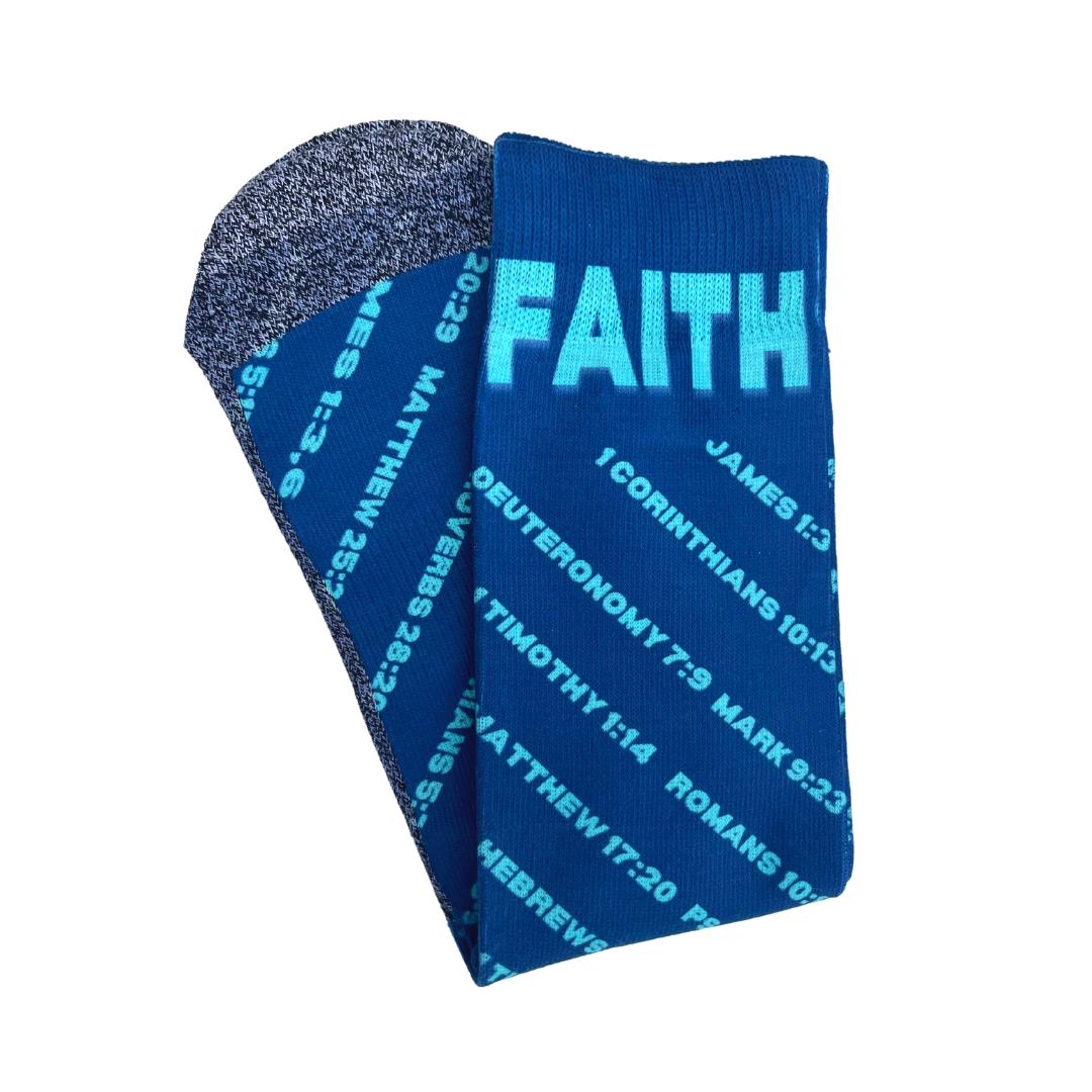 The Faith Verses - LDS Themed Scripture Socks