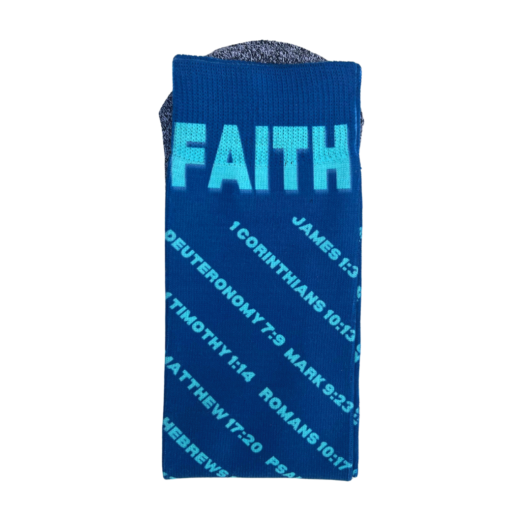 The Faith Verses - LDS Themed Scripture Socks