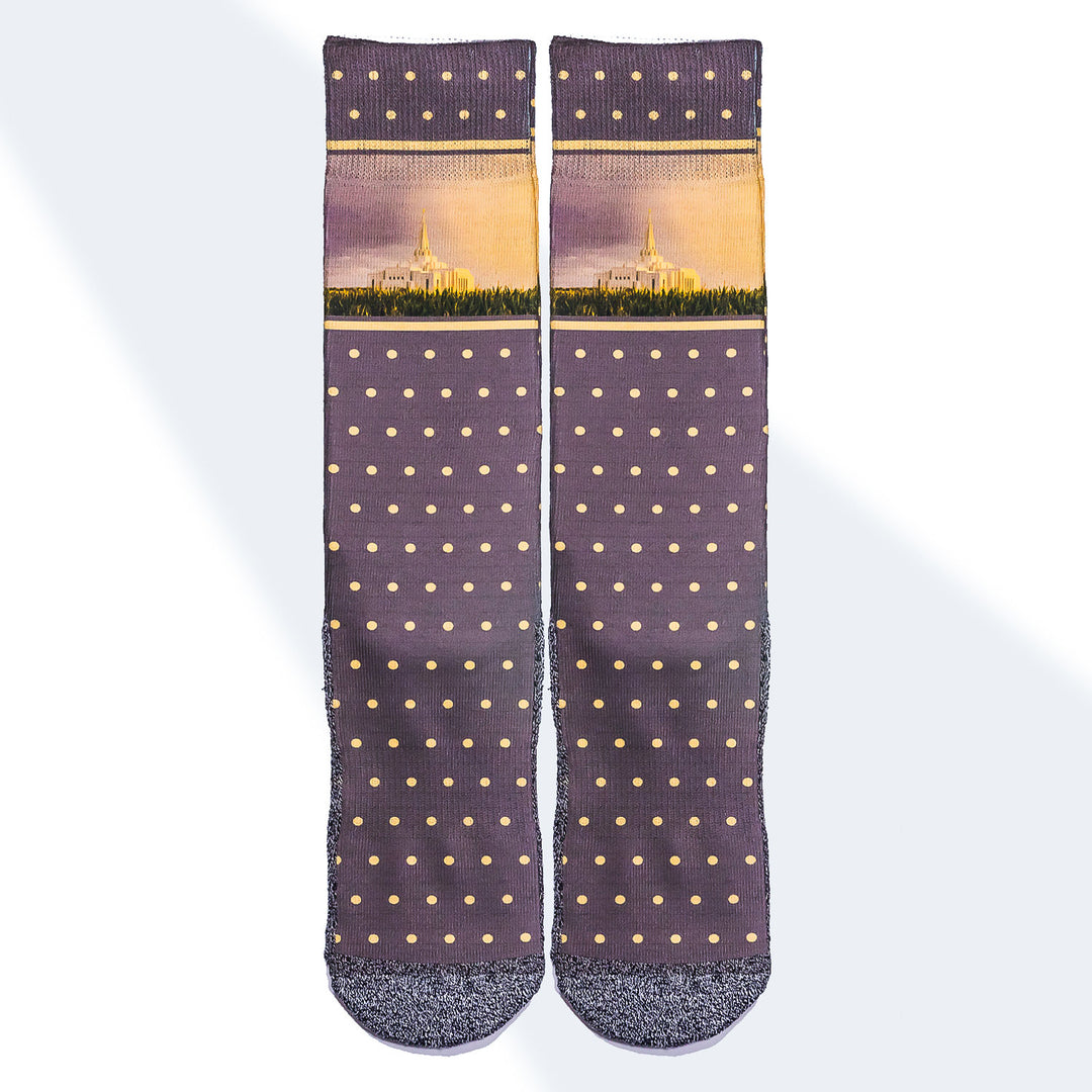 The Gilberts LDS Temple Themed Socks by BOMSocks