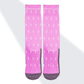 The Pink Angels LDS Angel Themed Socks By BOMSocks