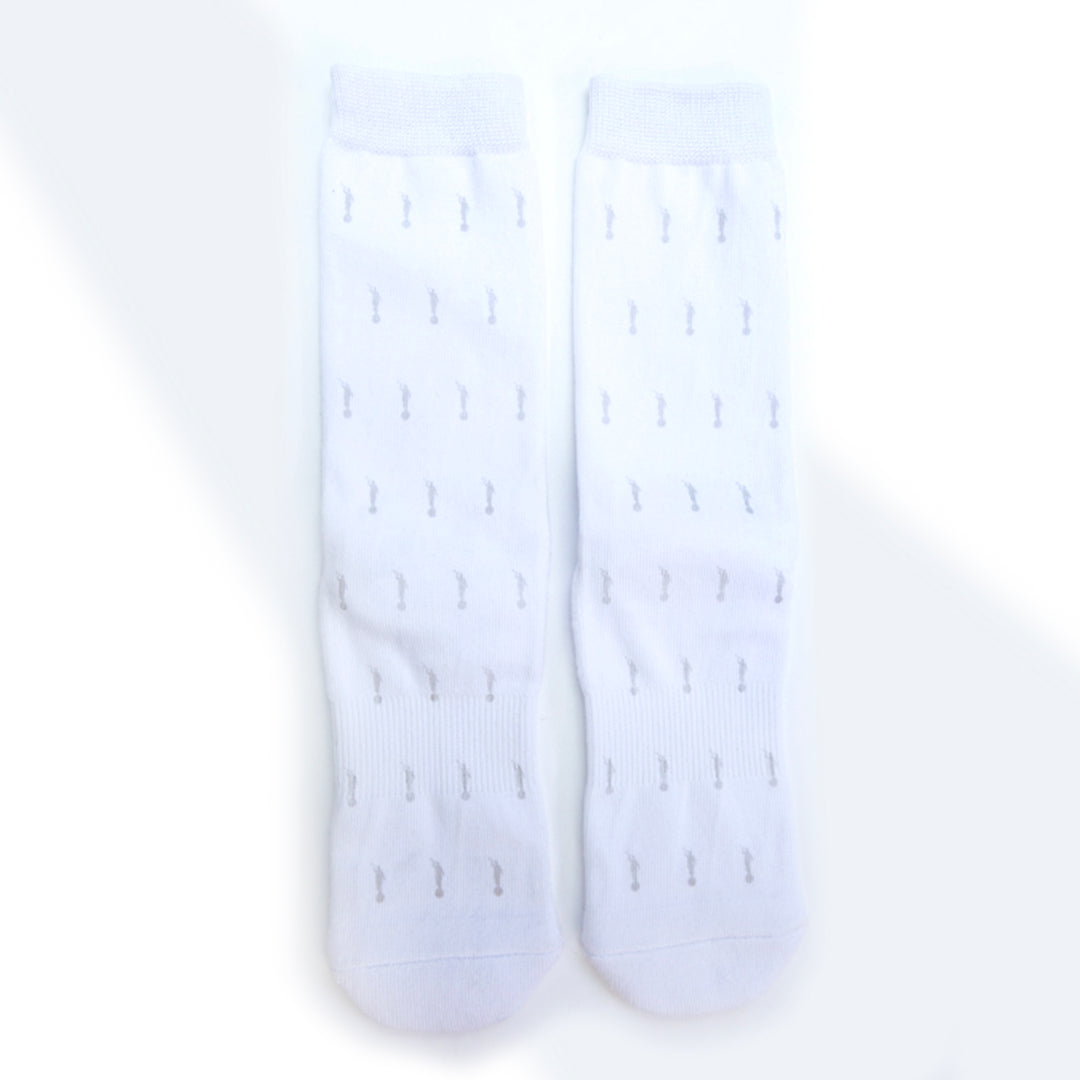 The White Angels LDS Angel Themed Temple Socks by BOMSocks